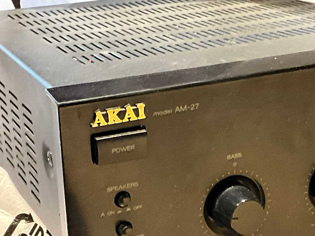 Akai am-27 amplifier - afbeelding 2 van  2