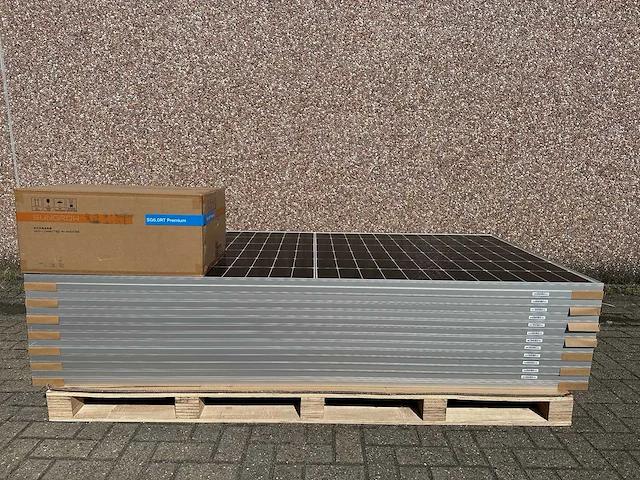 Akcome - set van 14 zonnepanelen (455 wp) met sungrow 6.0k omvormer - afbeelding 1 van  8