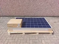 Akcome - set van 4 akcome sk6610p-275 zonnepanelen en 1 saj 1.0 omvormer