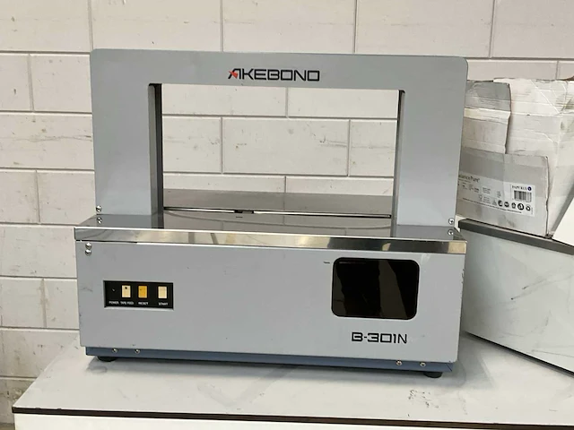 Akebono b-301n banderolleermachine - afbeelding 2 van  6
