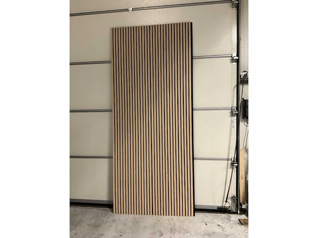 Akoestisch wandpaneel - 2800x600mm - licht eiken (12x) - afbeelding 6 van  7