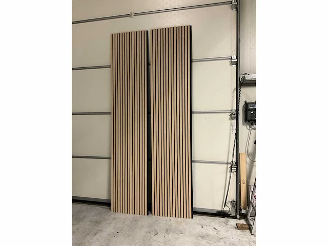Akoestisch wandpaneel - 2800x600mm - licht eiken (12x) - afbeelding 7 van  7
