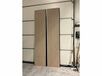 Akoestisch wandpaneel - 2800x600mm - licht eiken (12x) - afbeelding 7 van  7
