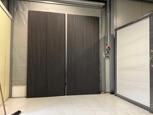 Akoestisch wandpaneel - 2800x600x21mm zwart (20x) - afbeelding 3 van  4