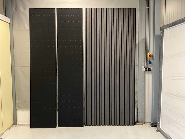 Akoestisch wandpaneel - 2800x600x21mm zwart - afbeelding 4 van  4