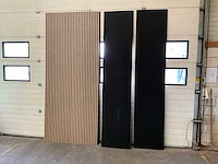 Akoestisch wandpaneel - grijs eiken - 2800x600x21mm (20x) - afbeelding 5 van  7