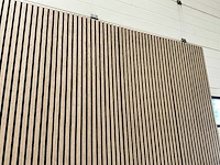 Akoestisch wandpaneel - grijs eiken - 2800x600x21mm (8x) - afbeelding 3 van  7