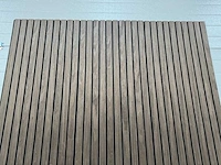 Akoestisch wandpaneel black walnut (12x) - afbeelding 5 van  18