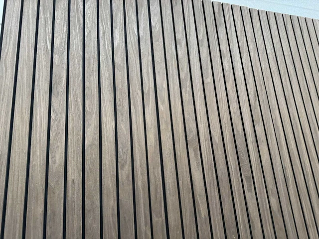 Akoestisch wandpaneel black walnut (12x) - afbeelding 8 van  18