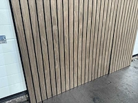 Akoestisch wandpaneel black walnut (12x) - afbeelding 13 van  18