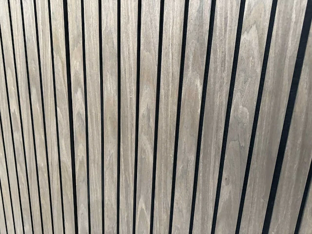 Akoestisch wandpaneel black walnut (24x) - afbeelding 2 van  17