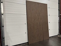 Akoestisch wandpaneel black walnut (24x) - afbeelding 11 van  17