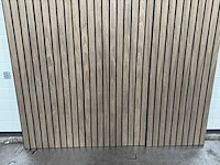 Akoestisch wandpaneel black walnut (24x) - afbeelding 13 van  17