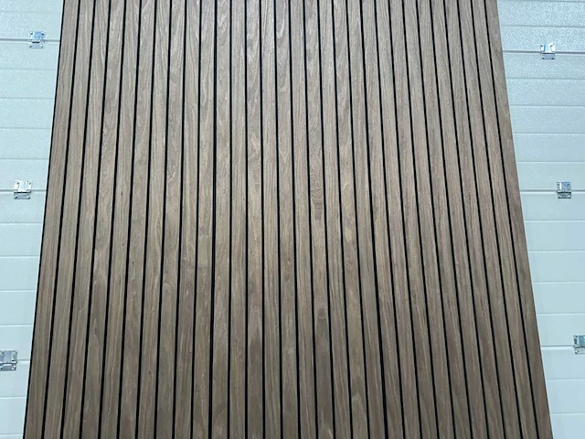 Akoestisch wandpaneel black walnut (24x) - afbeelding 14 van  17