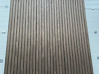 Akoestisch wandpaneel black walnut (24x) - afbeelding 14 van  17