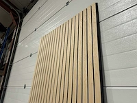Akoestisch wandpaneel eiken (12x) - afbeelding 3 van  16