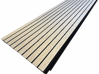 Akoestisch wandpaneel eiken (12x) - afbeelding 12 van  16