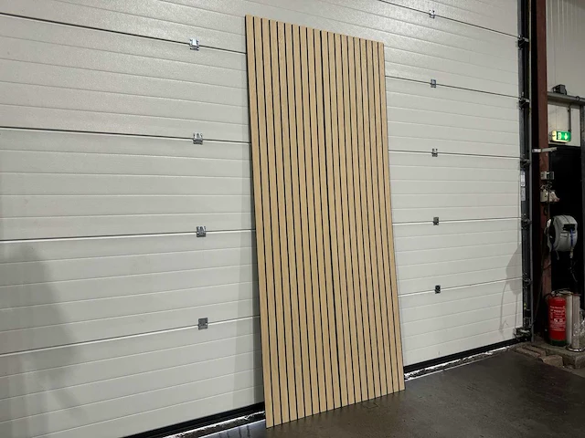 Akoestisch wandpaneel eiken (12x) - afbeelding 2 van  16