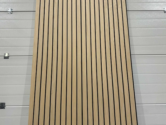 Akoestisch wandpaneel eiken (12x) - afbeelding 3 van  16