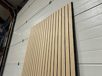 Akoestisch wandpaneel eiken (3x) - afbeelding 3 van  16