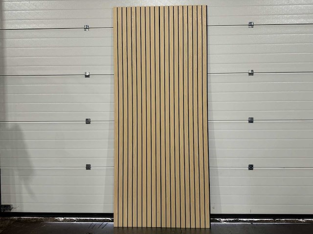Akoestisch wandpaneel eiken (3x) - afbeelding 1 van  16