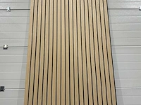 Akoestisch wandpaneel eiken (6x) - afbeelding 2 van  16