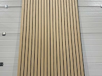 Akoestisch wandpaneel eiken (6x) - afbeelding 2 van  16