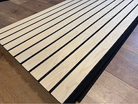 Akoestisch wandpaneel eiken (8x) - afbeelding 7 van  16