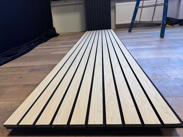 Akoestisch wandpaneel eiken (8x) - afbeelding 15 van  16