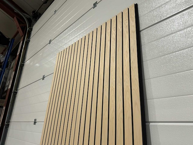 Akoestisch wandpaneel eiken (8x) - afbeelding 3 van  16