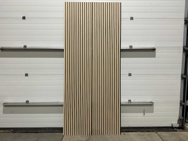 Akoestisch wandpaneel oak (3x) - afbeelding 1 van  11