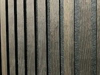 Akoestisch wandpaneel smoked oak (24x) - afbeelding 10 van  13