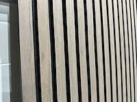 Akoestisch wandpaneel walnoot (10x) - afbeelding 5 van  8