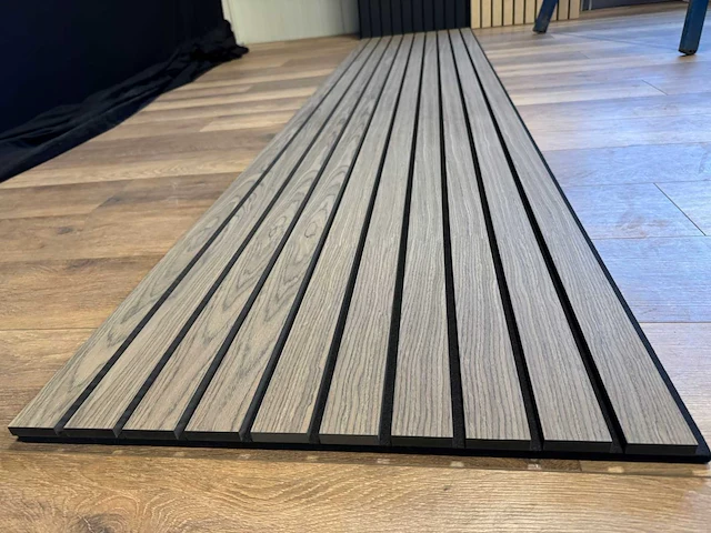 Akoestisch wandpaneel walnut (12x) - afbeelding 15 van  16