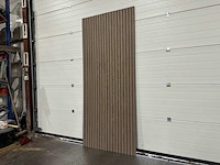 Akoestisch wandpaneel walnut (12x) - afbeelding 7 van  16