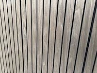 Akoestisch wandpaneel walnut (3x) - afbeelding 2 van  17