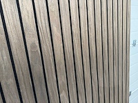 Akoestisch wandpaneel walnut (3x) - afbeelding 6 van  17