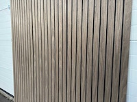 Akoestisch wandpaneel walnut (3x) - afbeelding 15 van  17