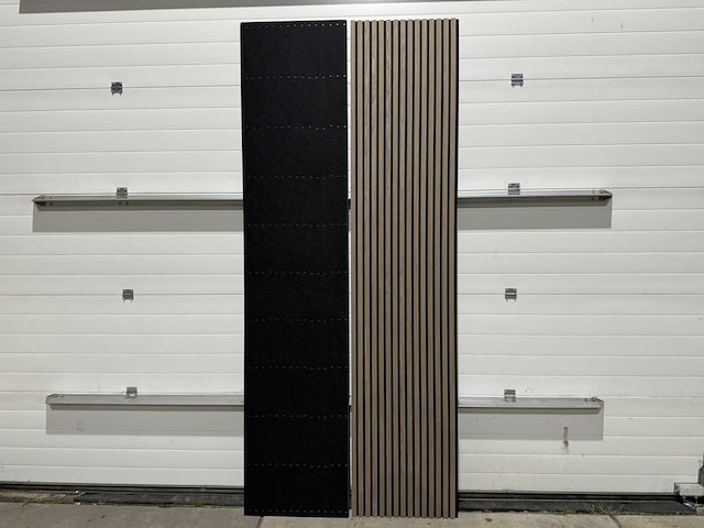 Akoestisch wandpaneel walnut (3x) - afbeelding 4 van  8