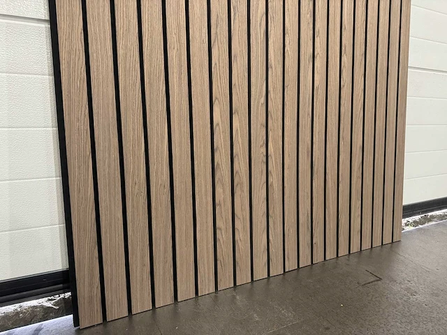 Akoestisch wandpaneel walnut (6x) - afbeelding 3 van  16