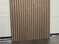 Akoestisch wandpaneel walnut (6x) - afbeelding 4 van  16