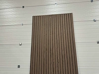 Akoestisch wandpaneel walnut (6x) - afbeelding 5 van  16