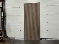 Akoestisch wandpaneel walnut (6x) - afbeelding 16 van  16