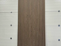 Akoestisch wandpaneel walnut(12x) - afbeelding 5 van  16