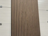 Akoestisch wandpaneel walnut(12x) - afbeelding 6 van  16
