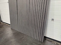 Akoestisch wandpaneel wash black rosewood (24x) - afbeelding 14 van  15