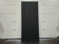 Akoestisch wandpaneel zwart (3x) - afbeelding 8 van  15