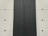 Akoestisch wandpaneel zwart (3x) - afbeelding 4 van  15