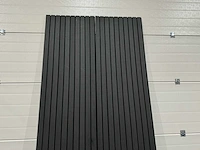 Akoestisch wandpaneel zwart (6x) - afbeelding 12 van  15