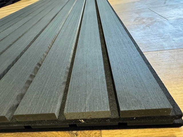 Akoestisch wandpaneel zwart (6x) - afbeelding 15 van  15